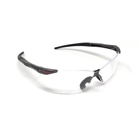 OPTIC MAX Clear Lens Safety Glasses, Ultra-Lightweight 115C